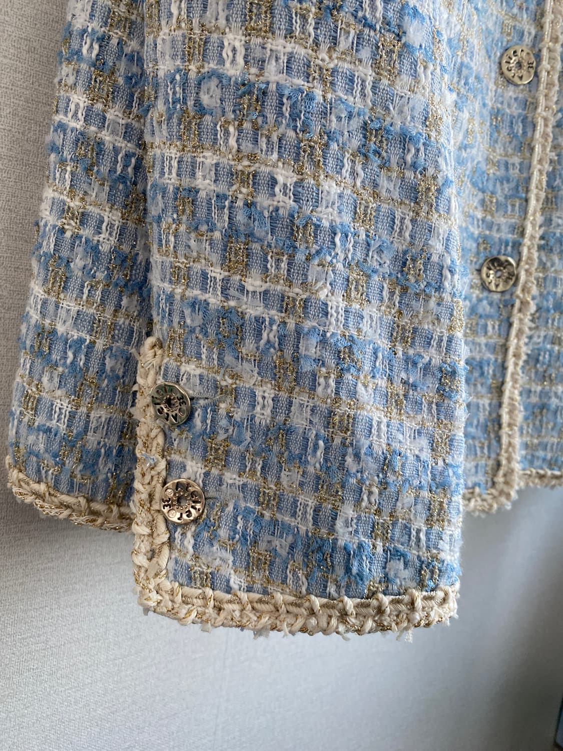 르꼬르망 트위드 자켓 L 상품이미지7