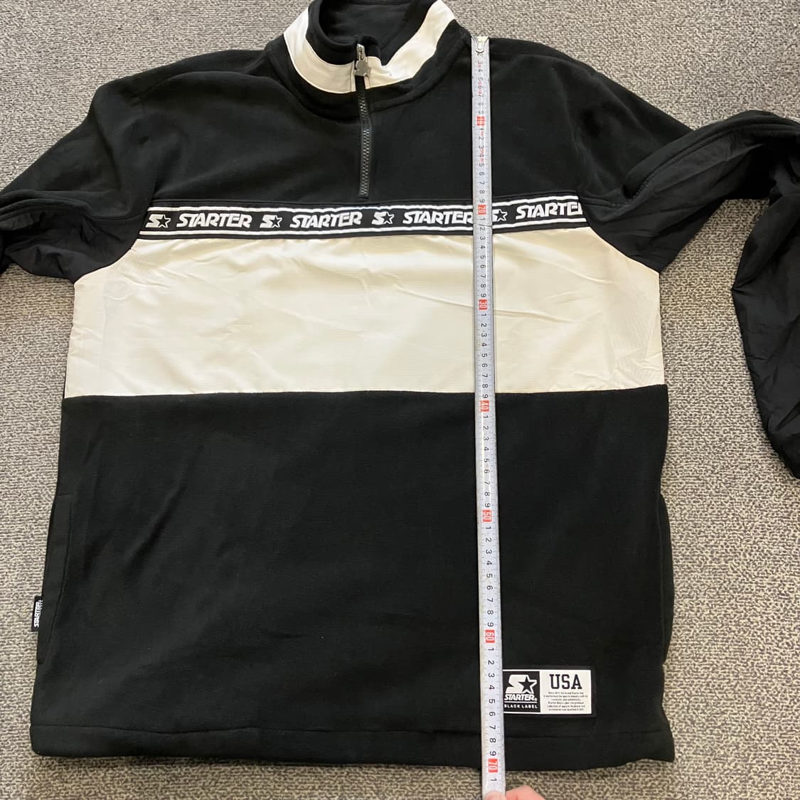 198 스타터 아노락 반집업 플리스 맨투맨 상품이미지9