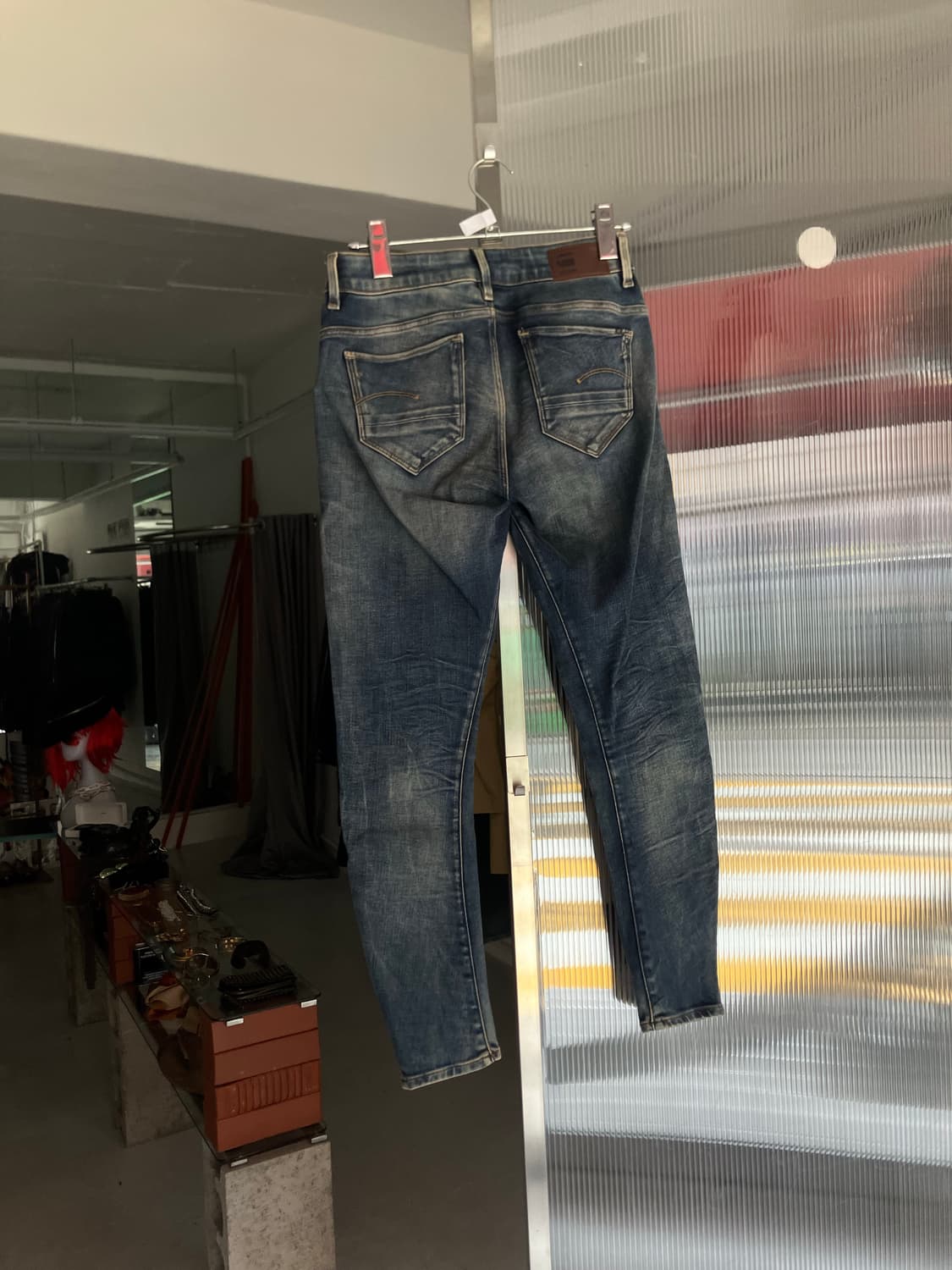 지스타 슬림핏 데님진 상품이미지3