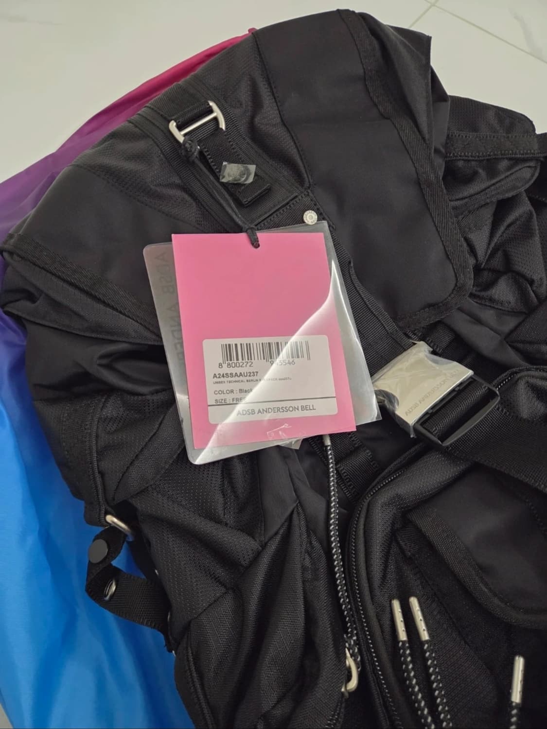 앤더슨벨 유니섹스 테크니컬 베를린 백팩 aaa237u 상품이미지2