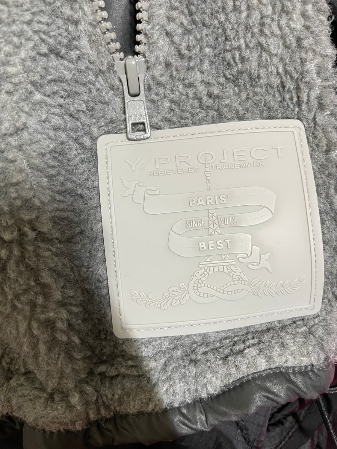 [XL] 와이프로젝트 더블카라 플리스 Y/PROJECT FLEECE 상품이미지8