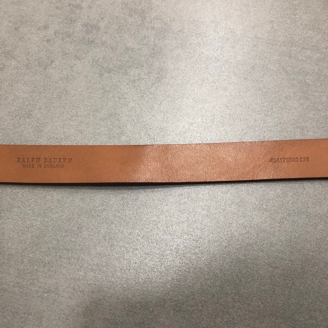 랄프로렌 퍼플라벨 폴로 잉글랜드 레더 가죽 벨트 34/85 상품이미지4