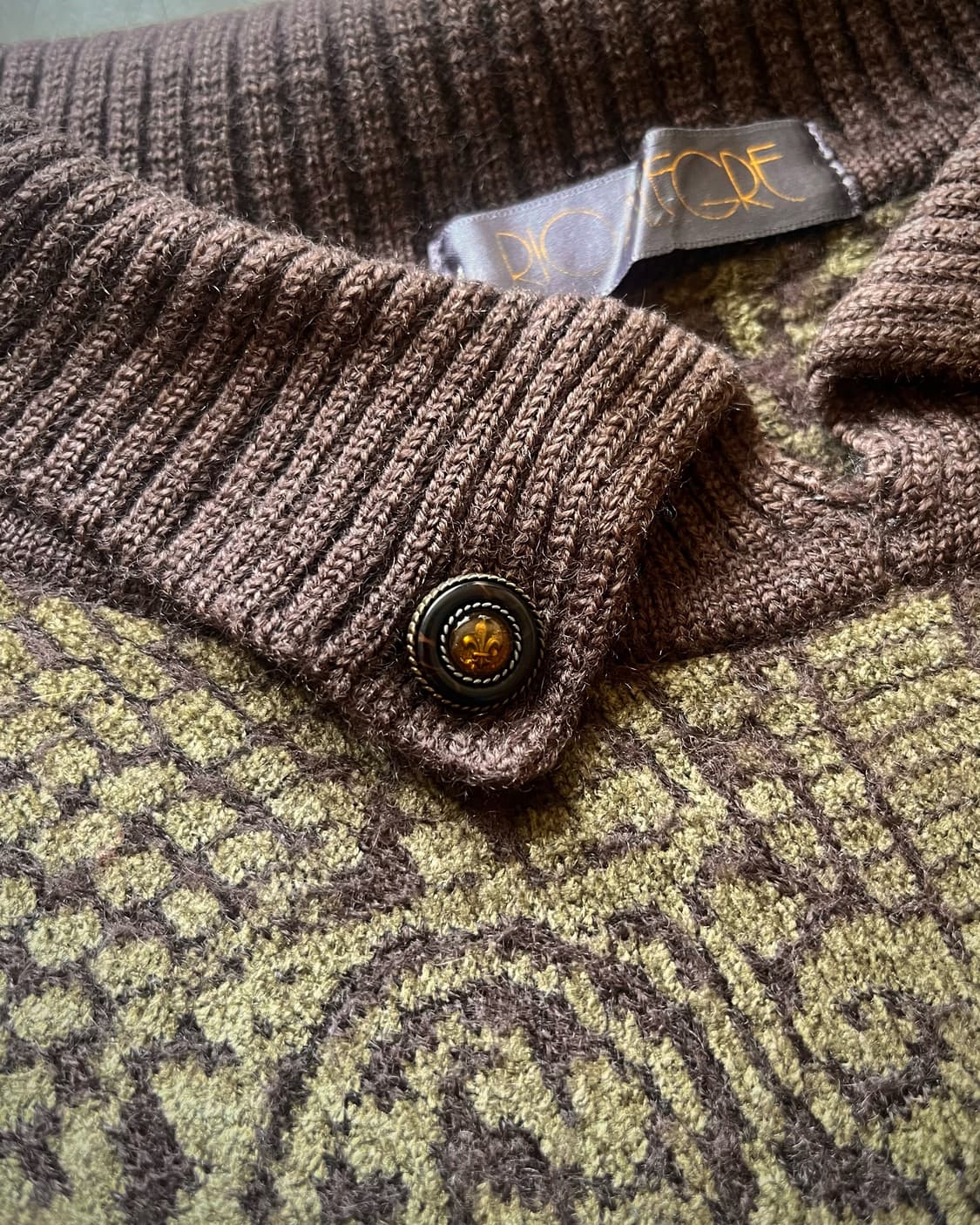 1980-90s Jpn Vintage Ethic 3D PK Knit 상품이미지6