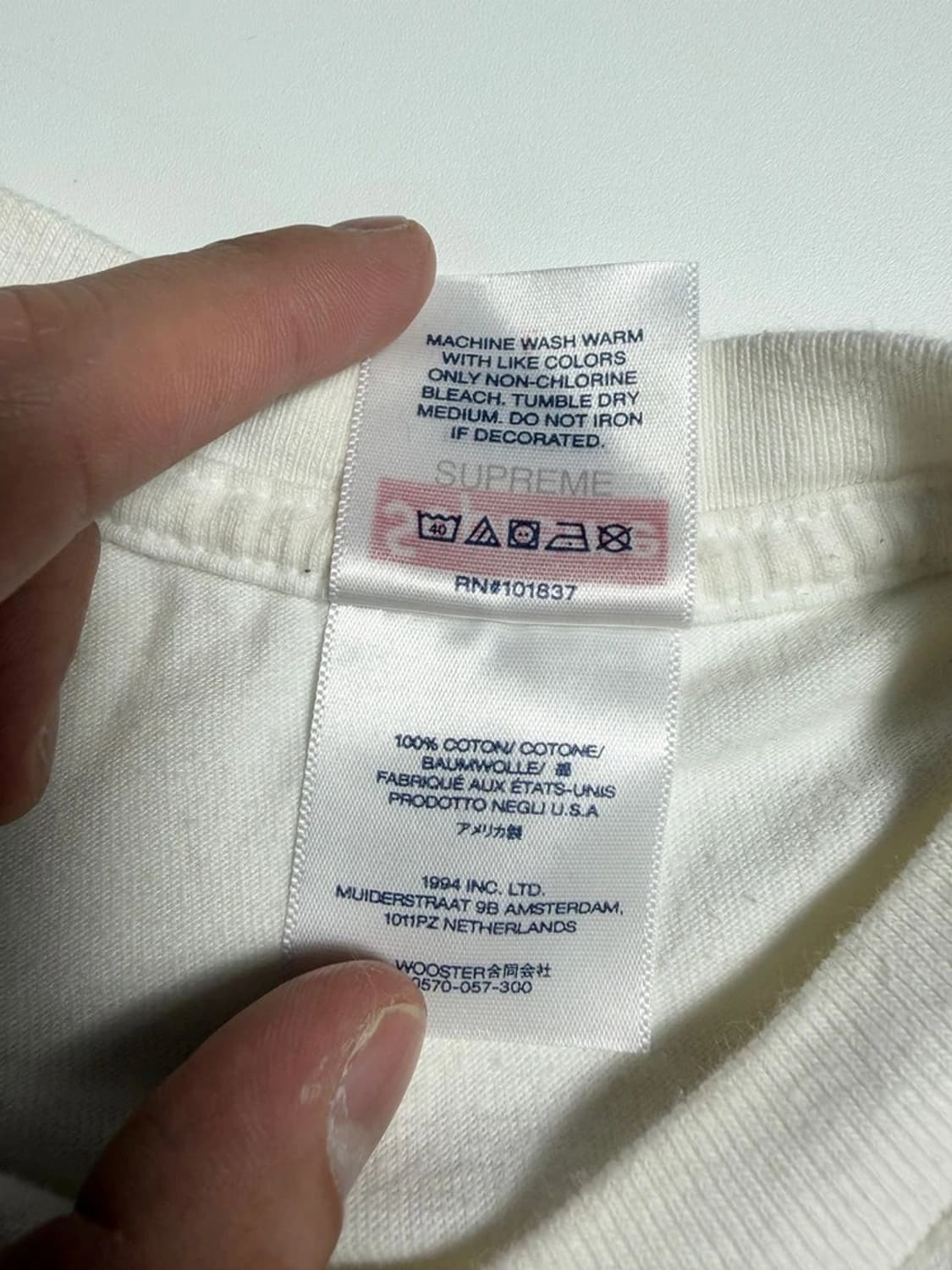 슈프림 SUPREME 모션 로고 반팔 티셔츠 R1252 상품이미지7