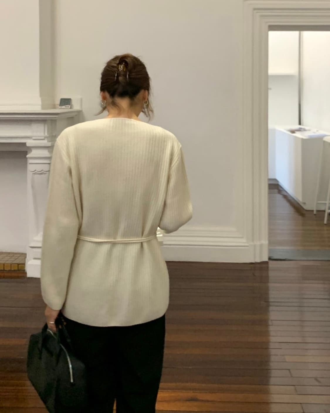 yuere 유에르 툴시 청키 리브드 니트 상품이미지6