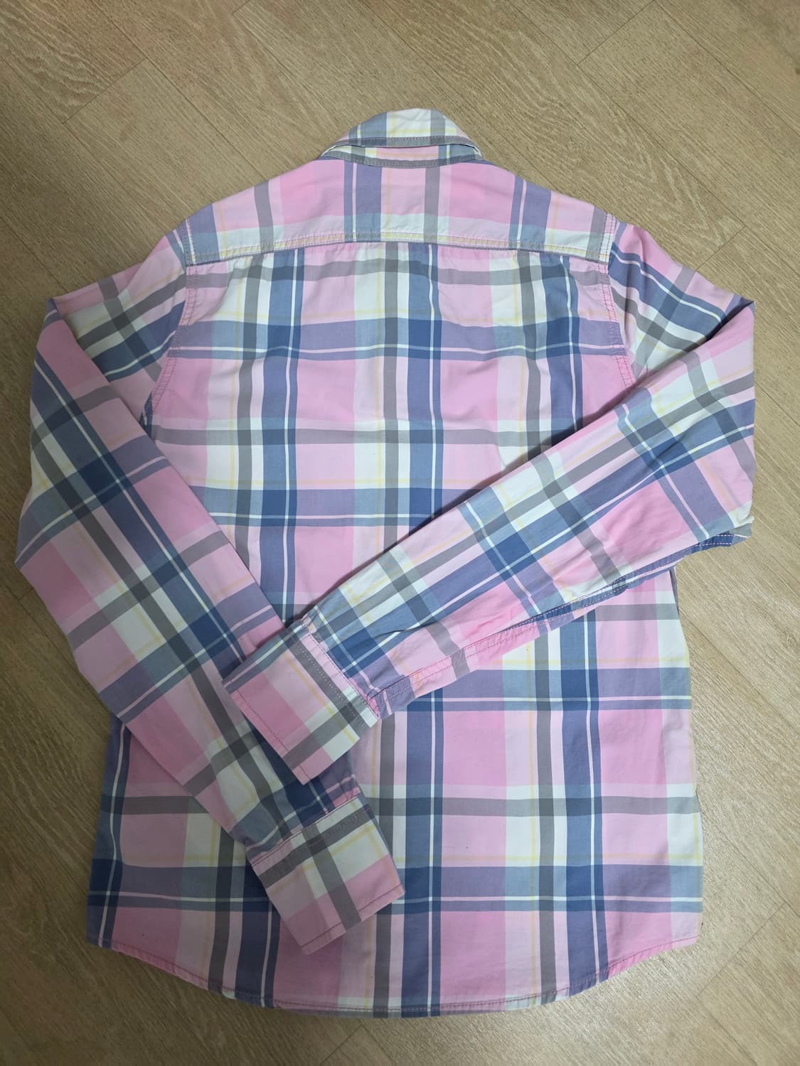 아베크롬비 버튼다운 체크 셔츠 S 상품이미지8