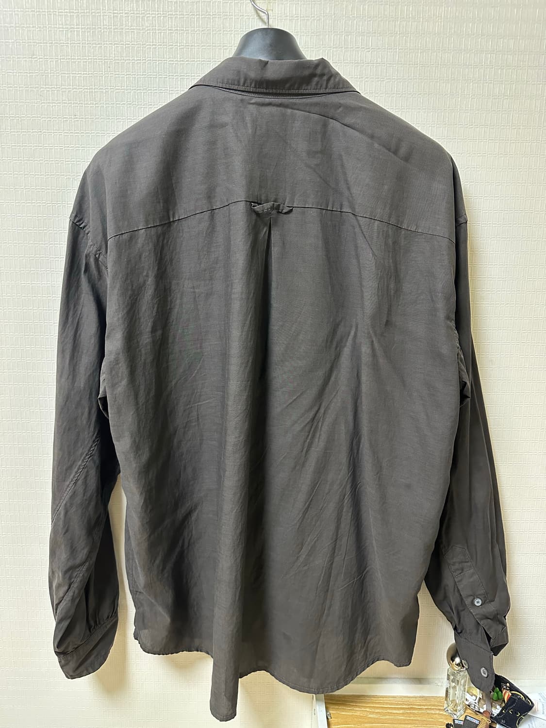 폴리테루 텐코 셔츠 차콜 3사이즈 상품이미지2
