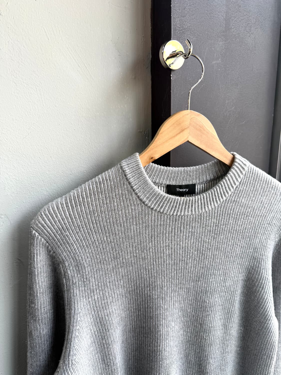 M/ 띠어리 메리노울 골지 니트 상품이미지3