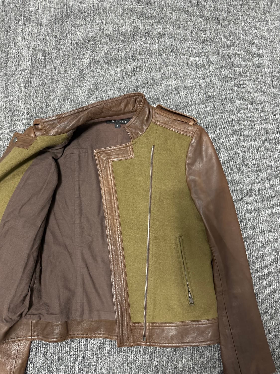Theory Lambskin leather jacket   상품이미지3