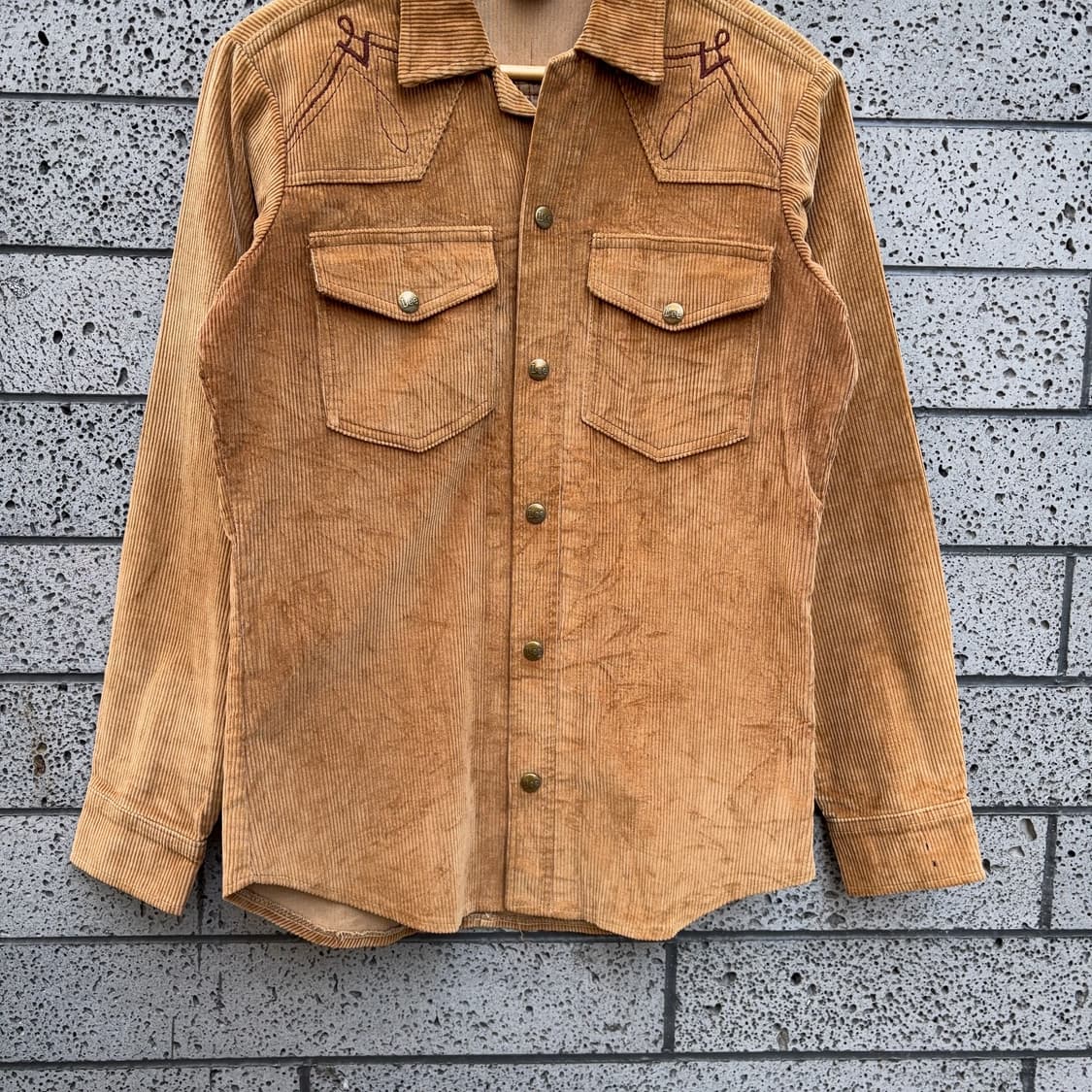 80s USA 리 Lee Separate-Lees 코듀로이 웨스턴 자켓 상품이미지5