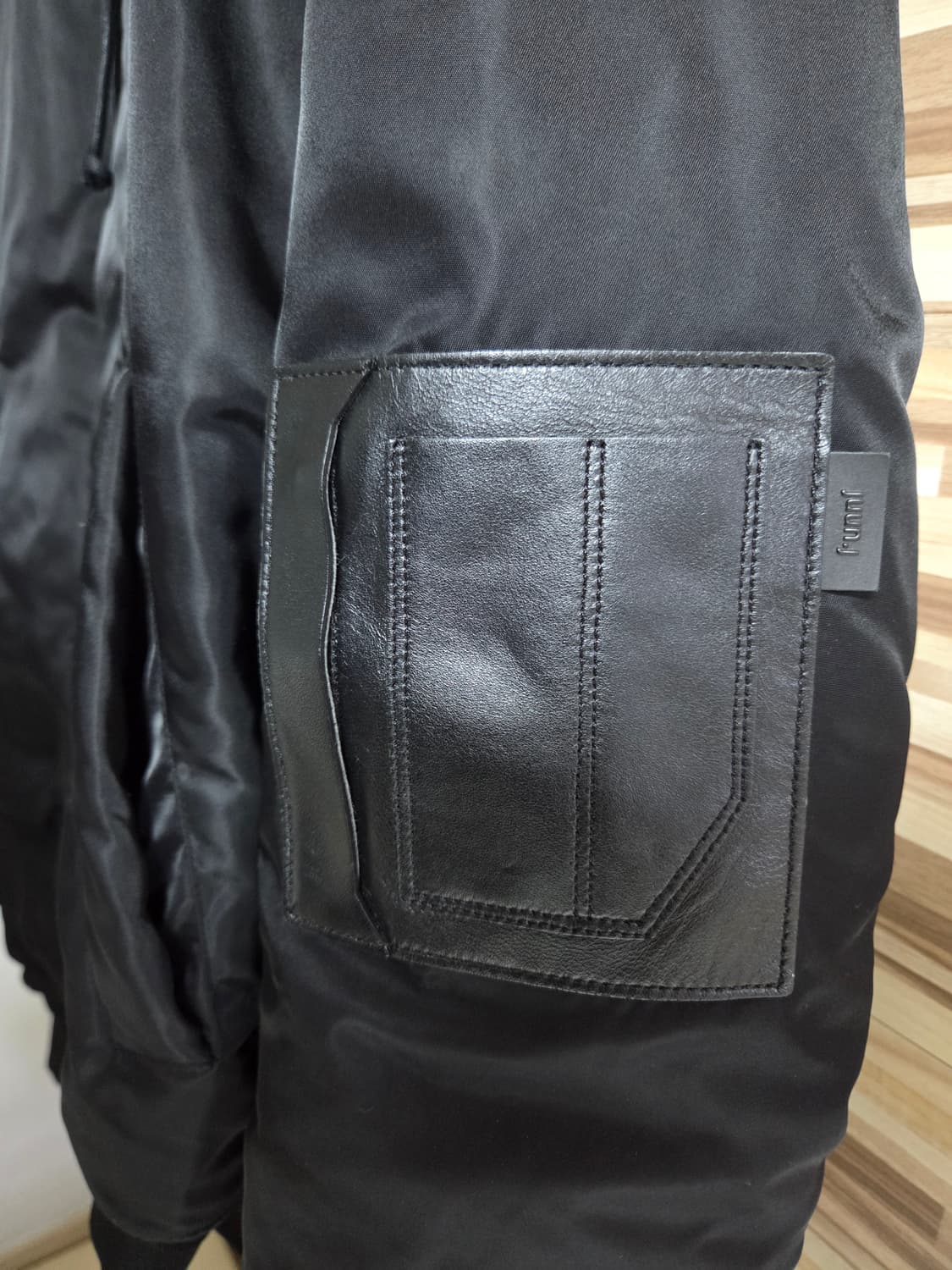 준지 / 22ss 시그니처 나일론 후드 ma-1 / 48 상품이미지2