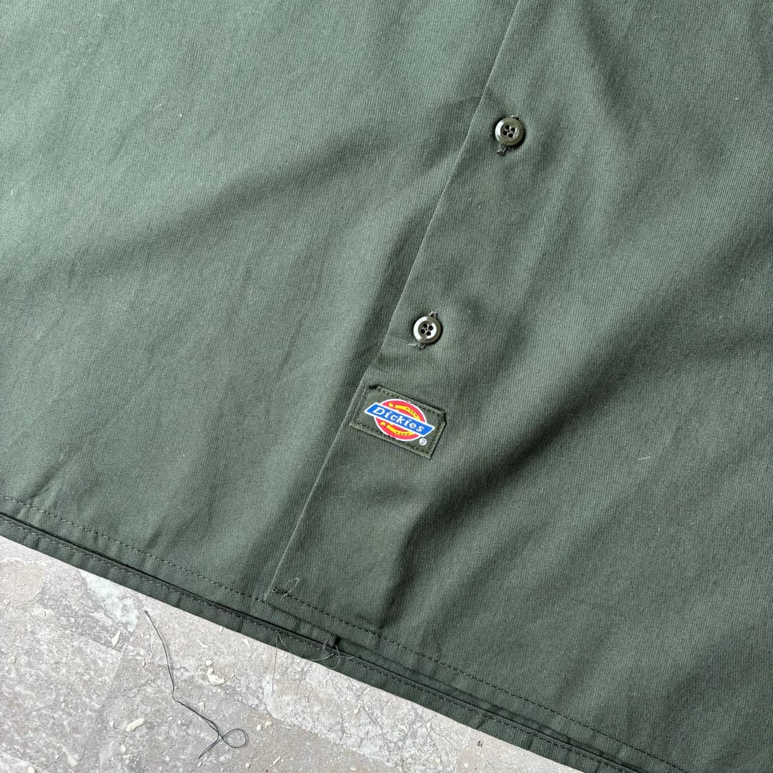 90s USA 디키즈 빈티지 워크 반팔셔츠 XL 상품이미지3