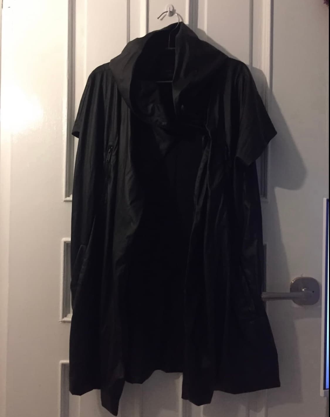 릭맛 블랙 펑크 유광 조끼 블랙 자켓  상품이미지2