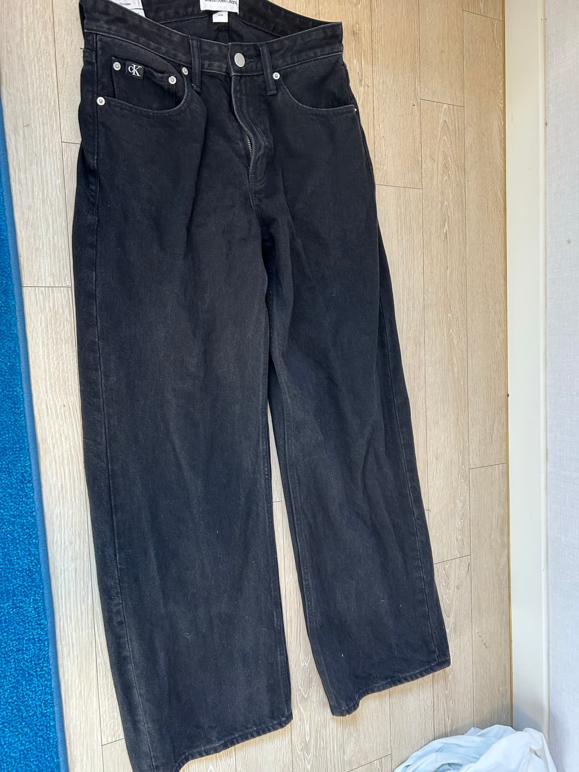 30)캘빈클라인 블랙 데님 흑청 상품이미지1