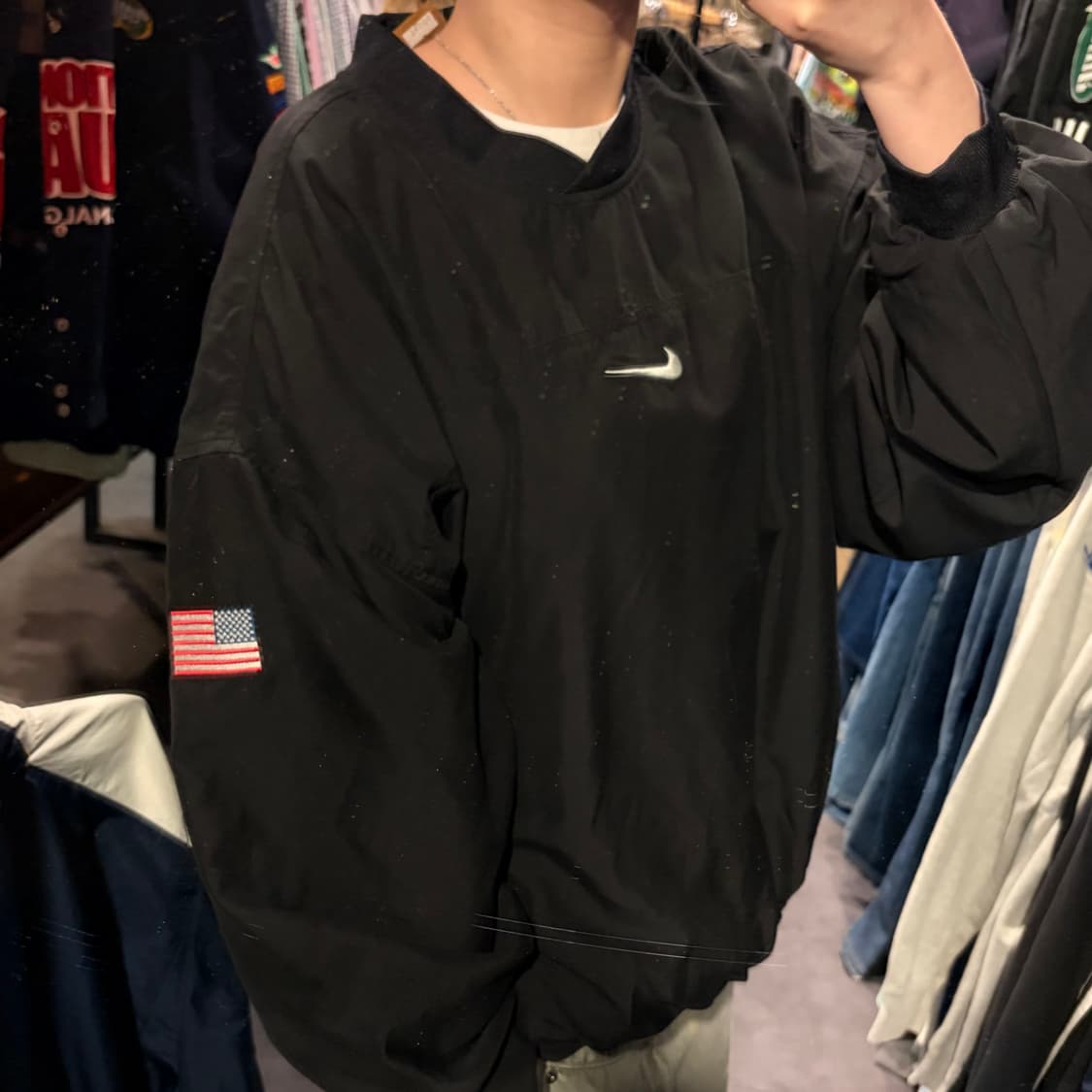 [IM]  Nike 나이키 웜업 스우시 블랙 상품이미지4