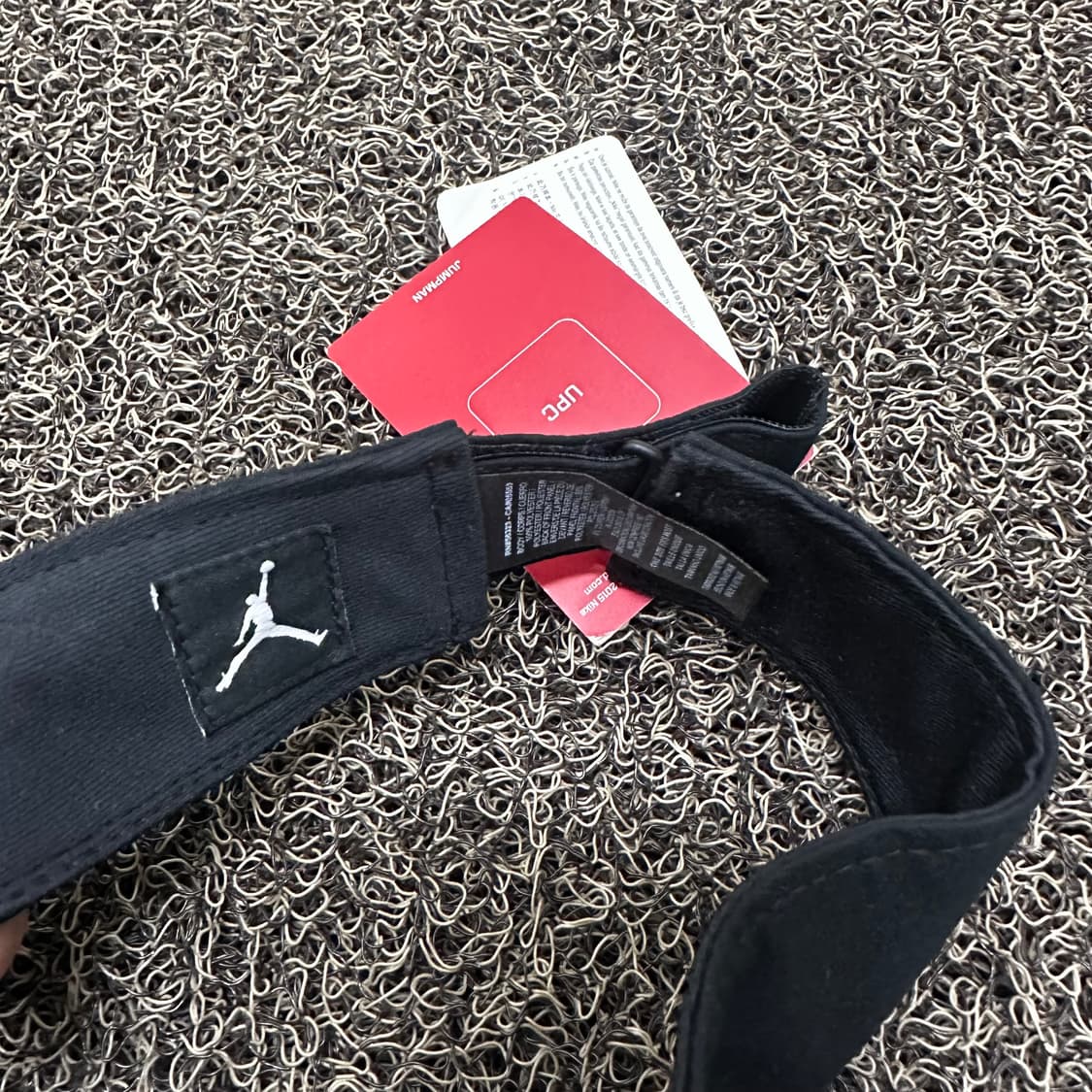 [새상품] NIKE 나이키 조던 썬캡 모자 블랙 상품이미지3