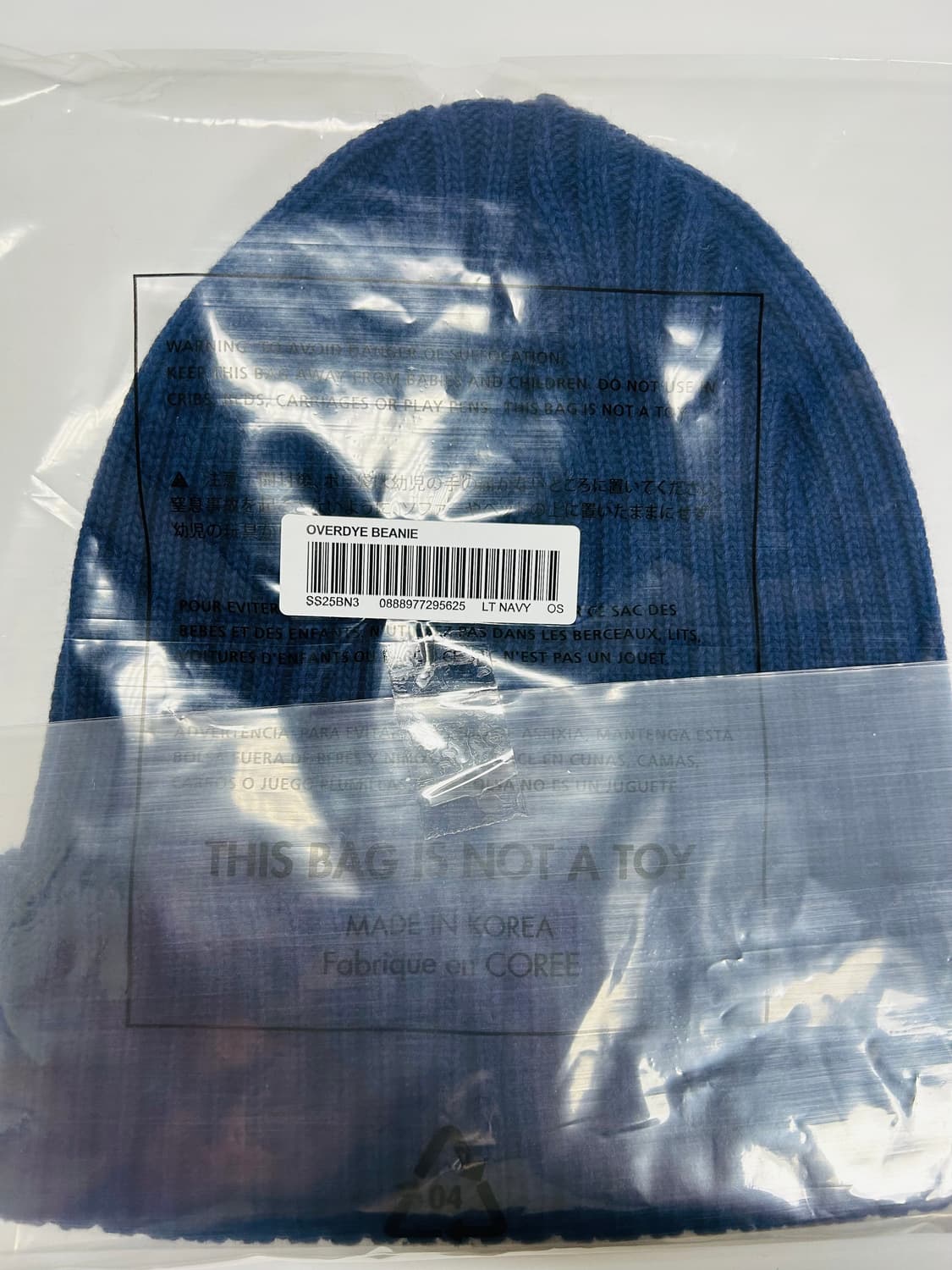 25SS 정품 슈프림 오버다이드 네이비 (미착용) 상품이미지2