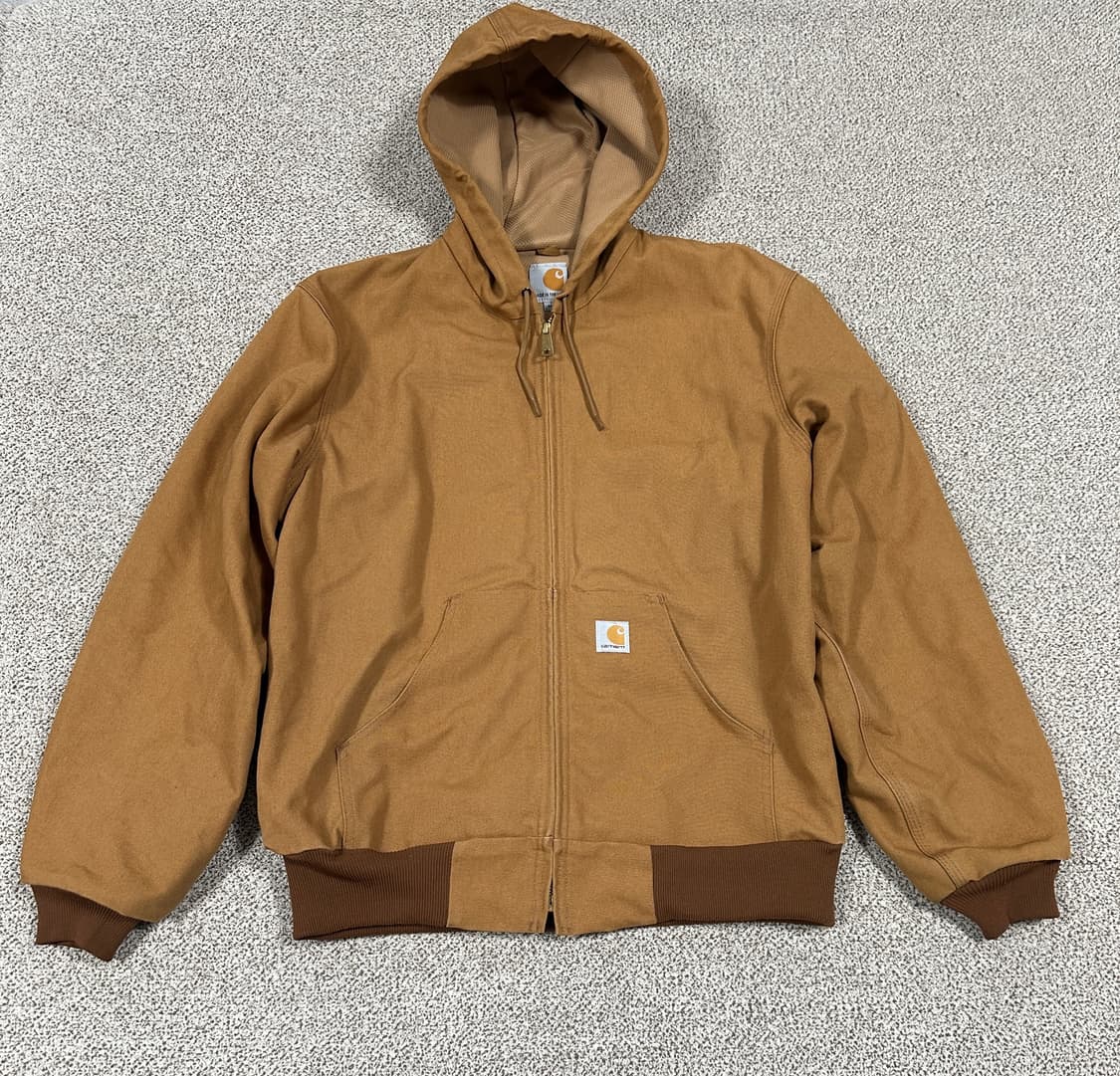 칼하트 액티브자켓 j131 M made in usa 브라운 상품이미지1