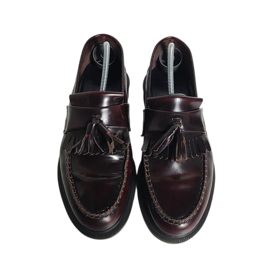 270-275) Dr.martens 닥터마틴 아드리안 테슬 로퍼 버건디 상품이미지5