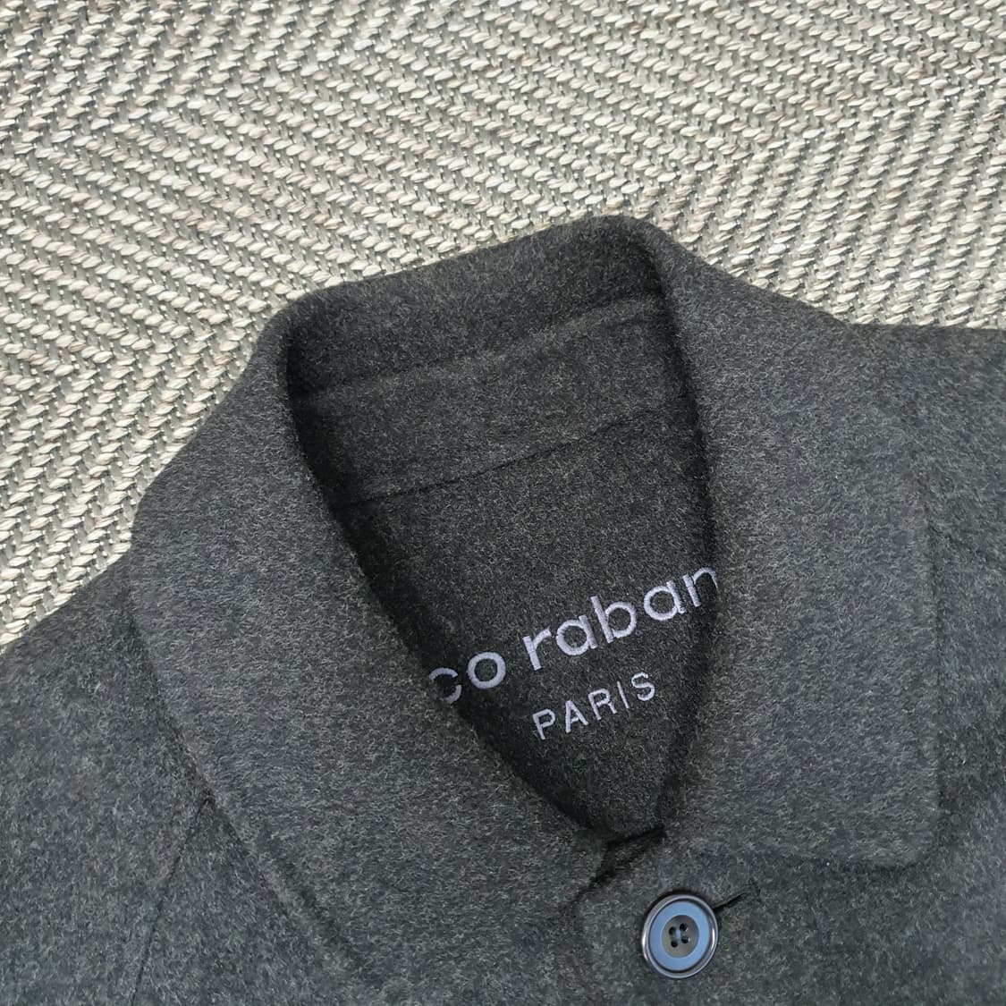 파코라반 울 롱 코트 남자105 상품이미지2