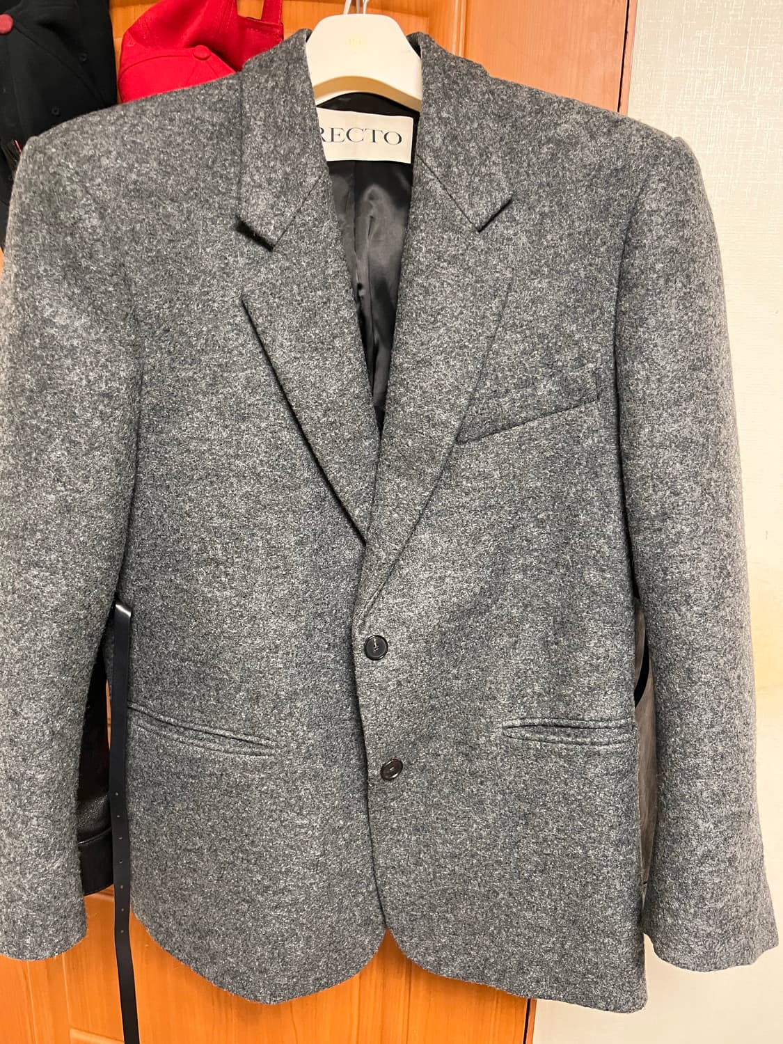 렉토 버진 울 블레이저 코트 S 상품이미지2