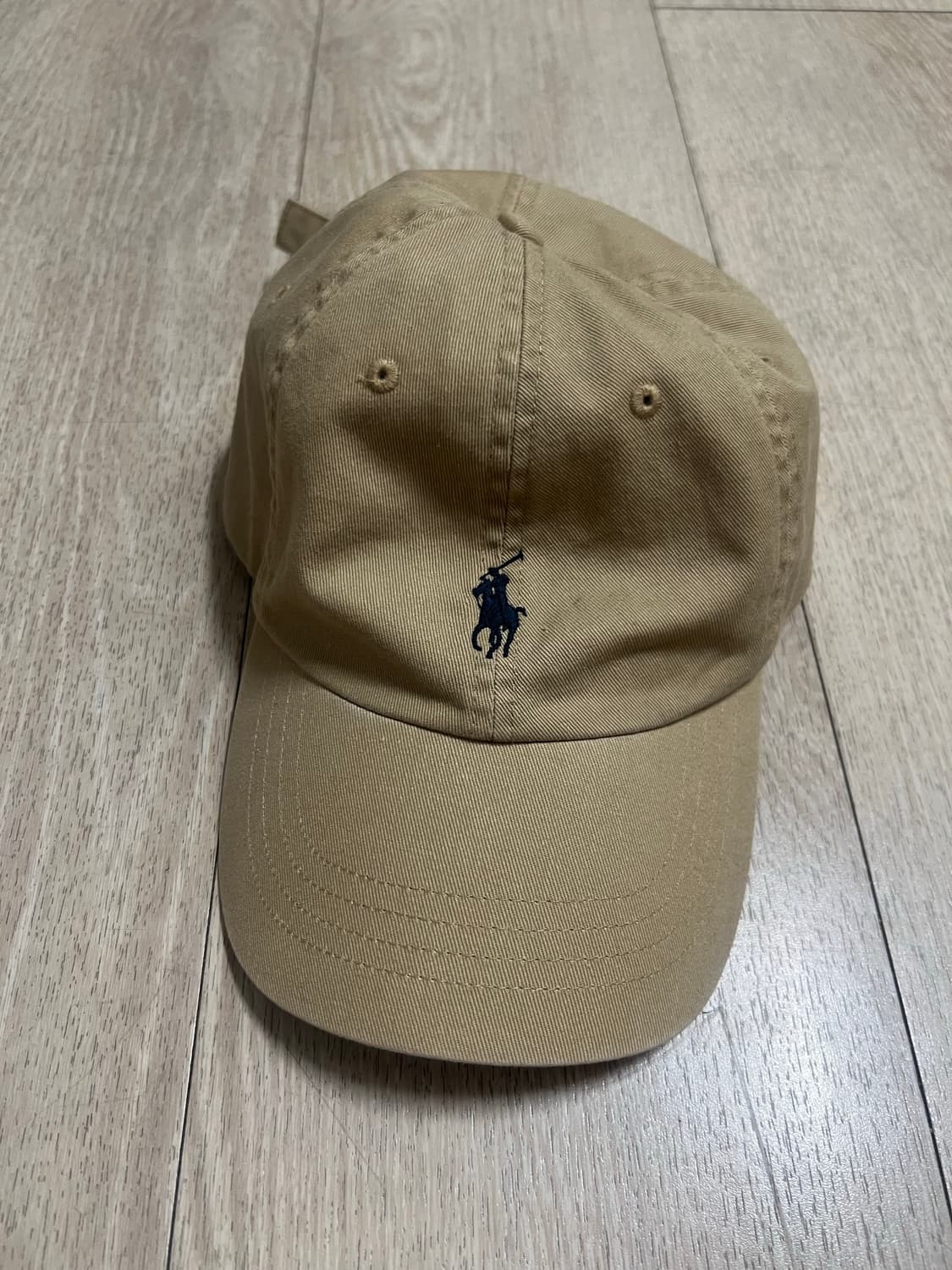 폴로 베이지 볼캡 상품이미지1