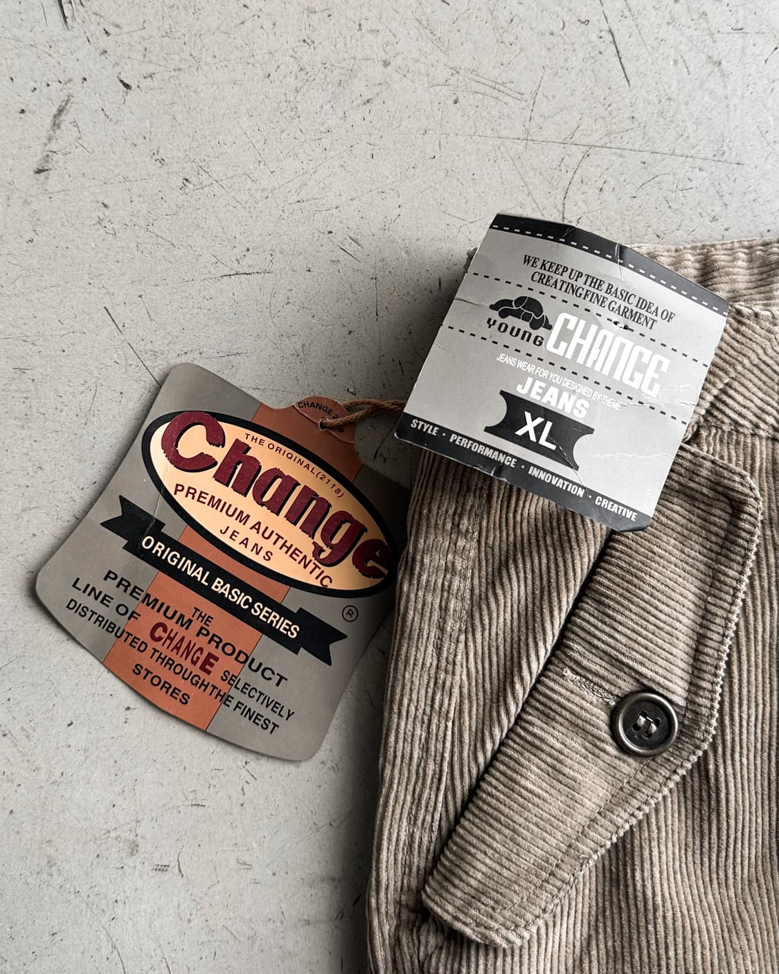 체인지 2000‘s 데드스탁 Y2K 코듀로이 카고 팬츠 상품이미지8