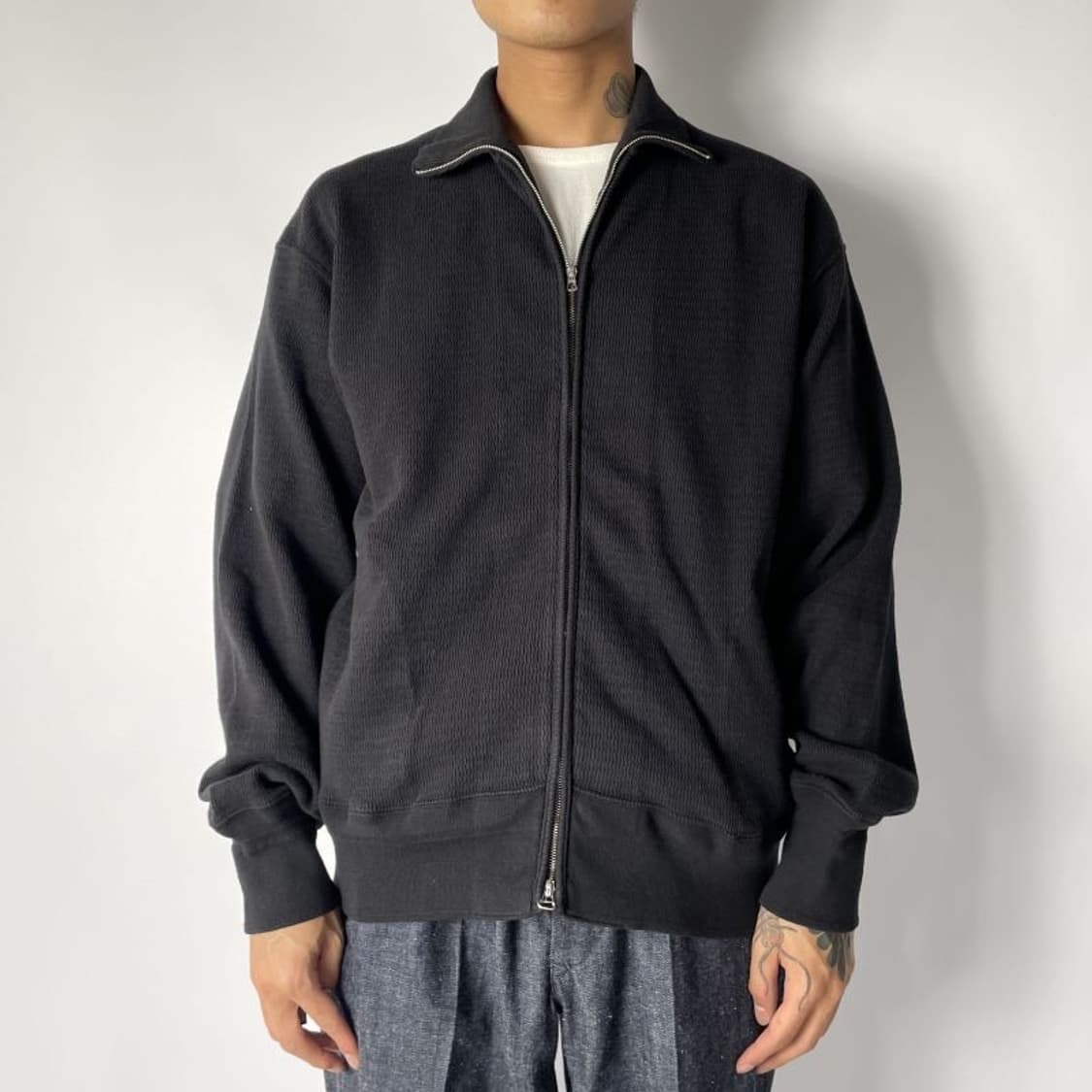 [40]올드조 OLD JOE 23SS 웨이브 립 트레이닝 집업 상품이미지3