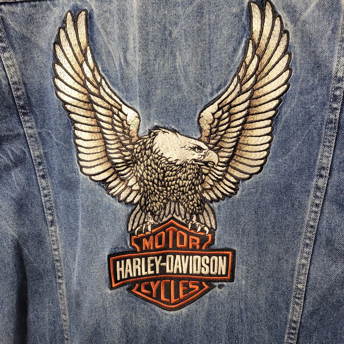 Harley Davidson 할리데이비슨 이글 데님 자켓 상품이미지4