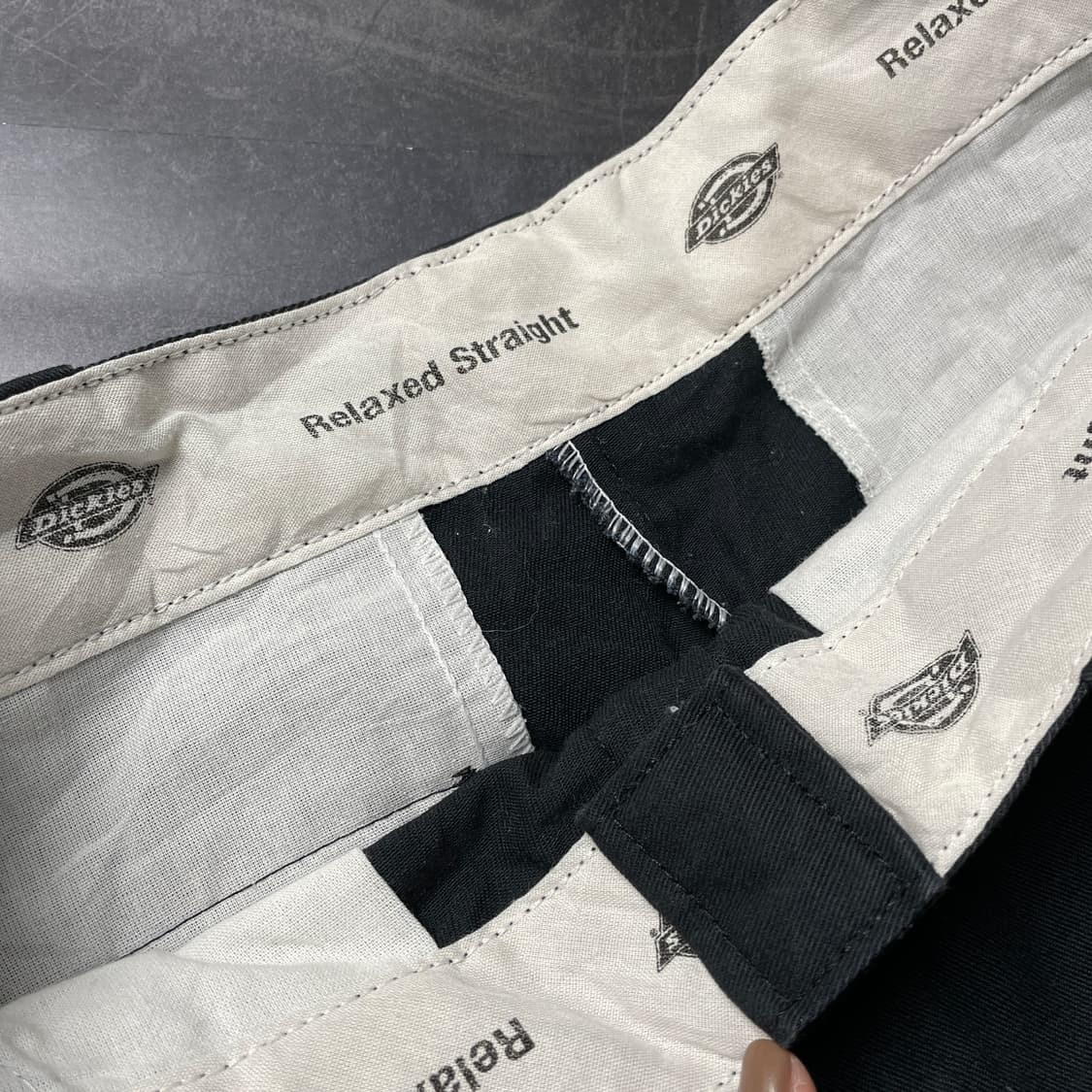 DICKIES 디키즈 빈티지 블랙 더블니 워크 팬츠 A00873 상품이미지10