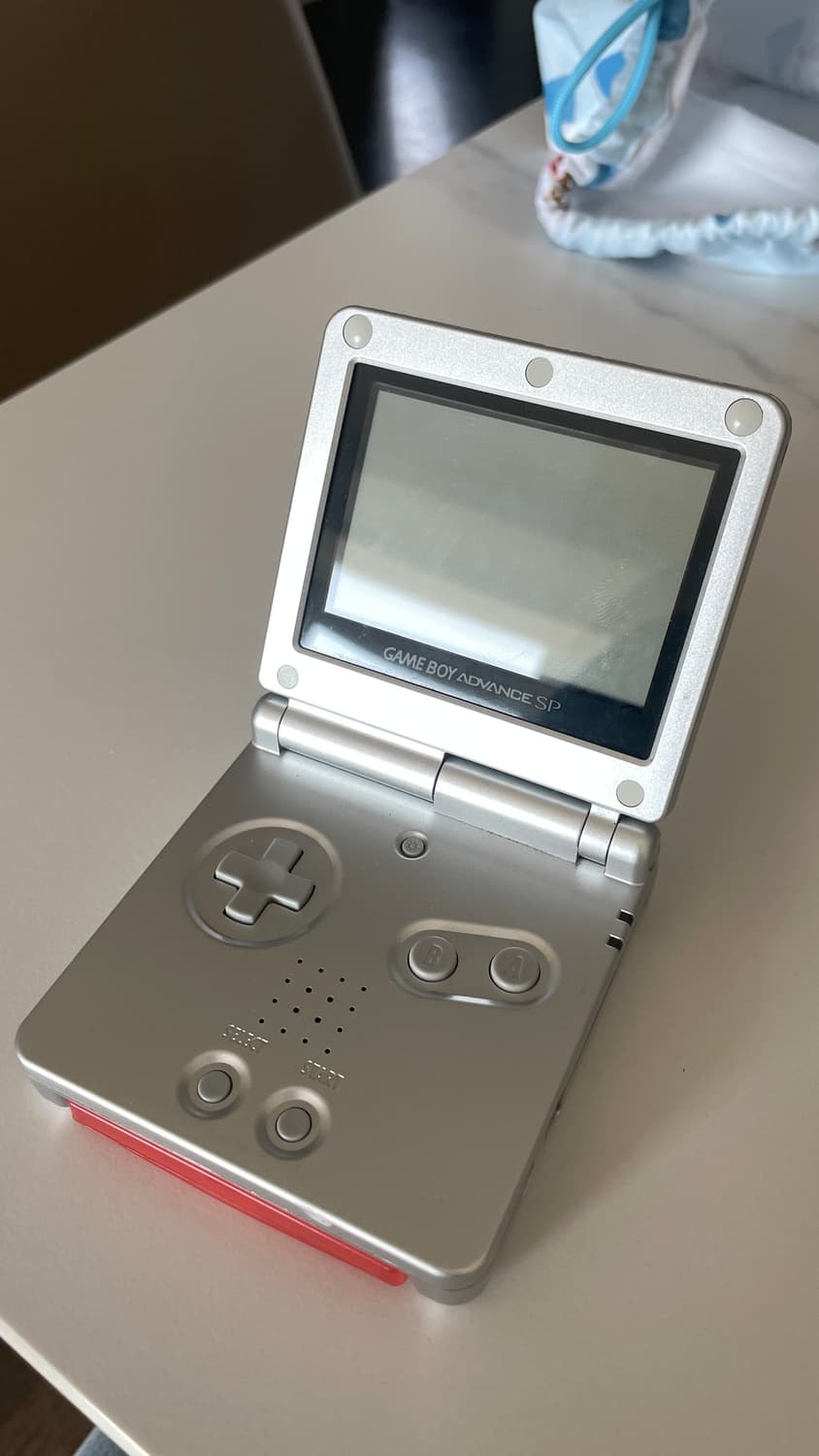 닌텐도 sp 실버 백라이트 + 충전기, 전등, 파이어레드팩 상품이미지2