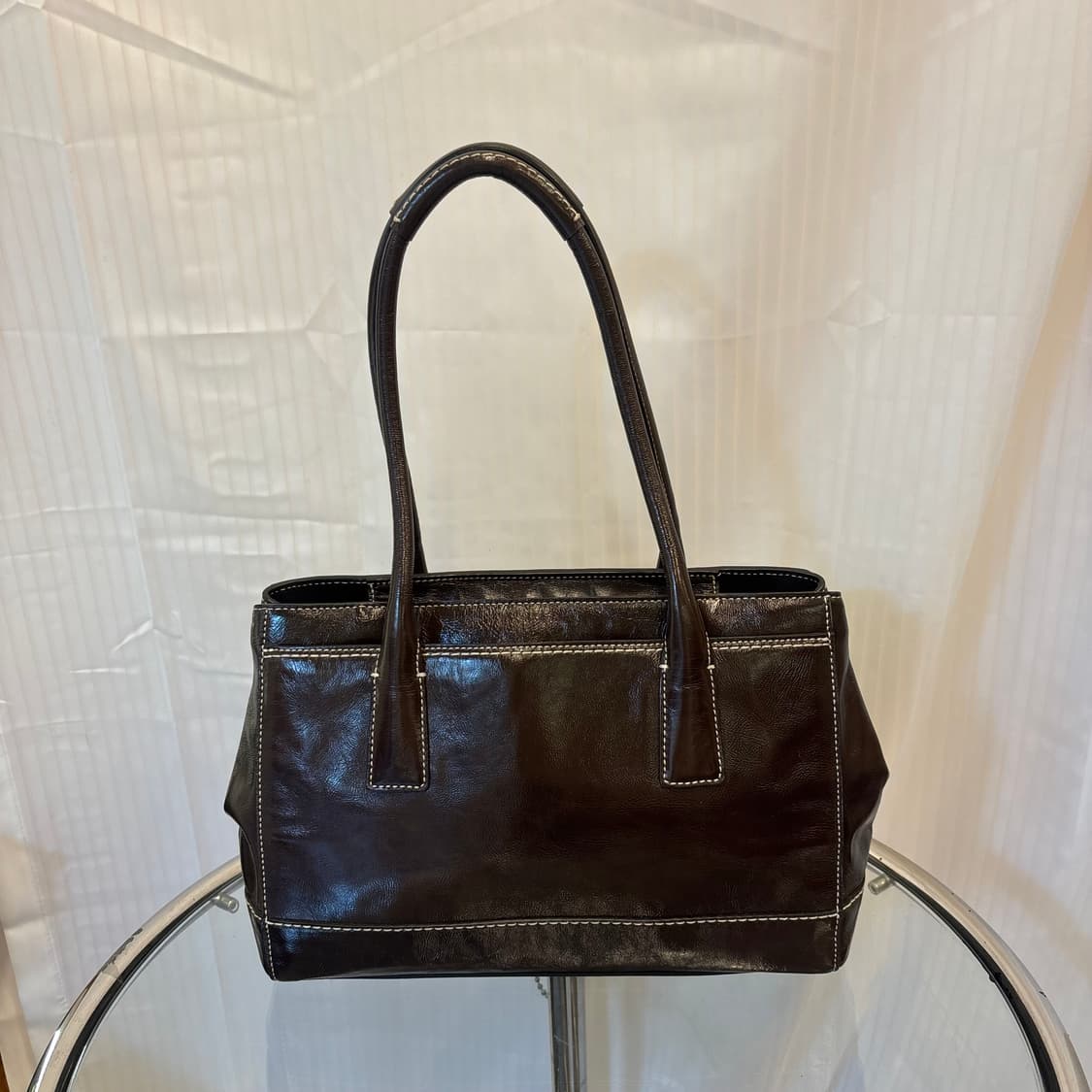 정품 코치 스티치 숄더백   상품이미지6