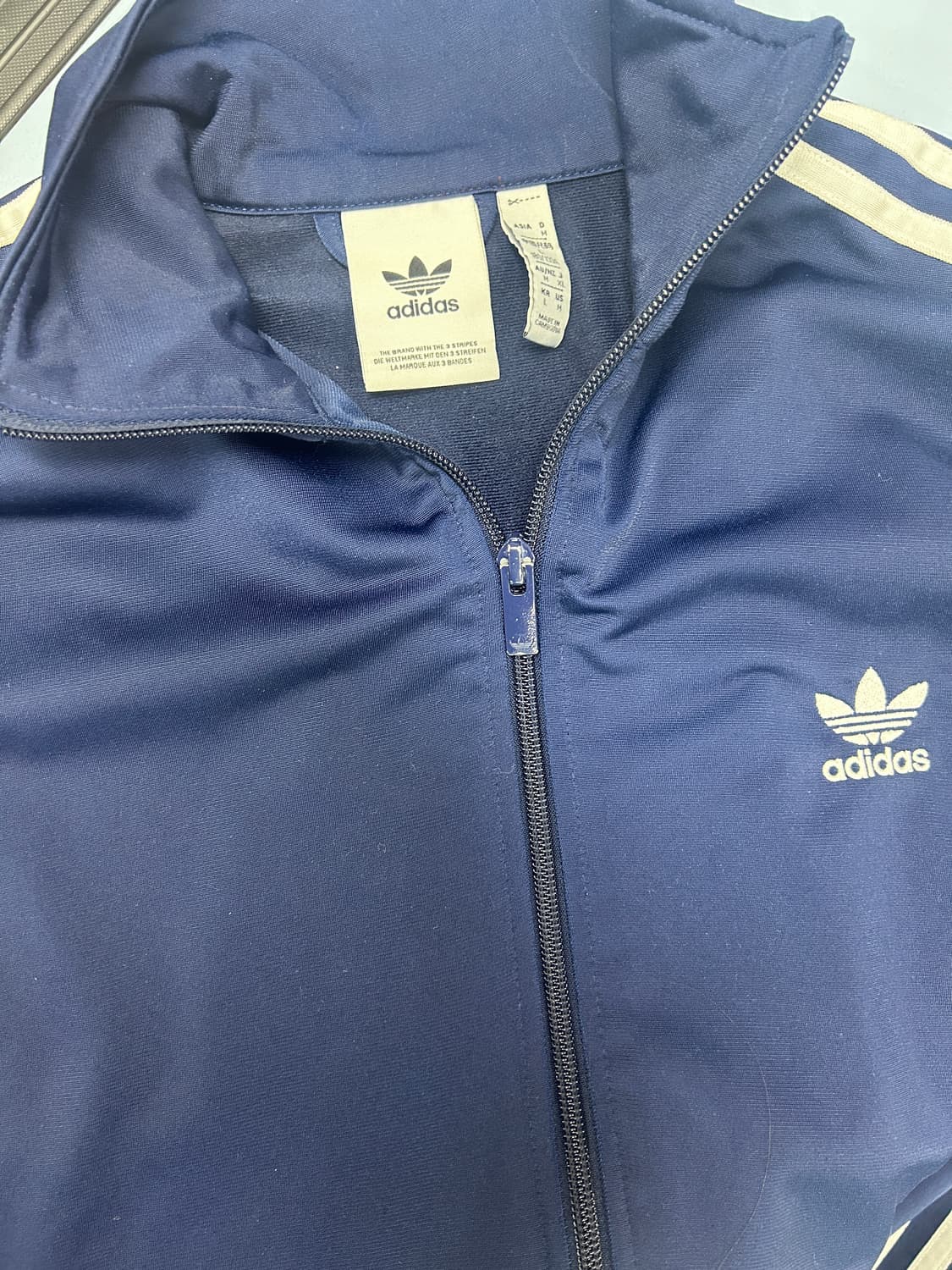 아디다스 파이어버드 트랙탑 져지 네이비 L 상품이미지2