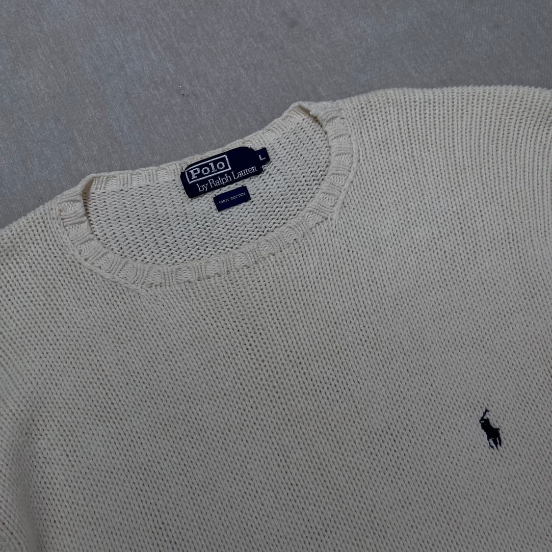 105 폴로 랄프로렌 일본판 코튼 니트 상품이미지2