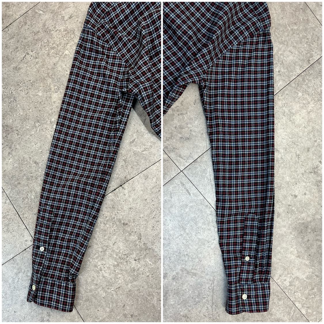 폴로 랄프로렌 체크 셔츠 블랙 S #csz2832  상품이미지8