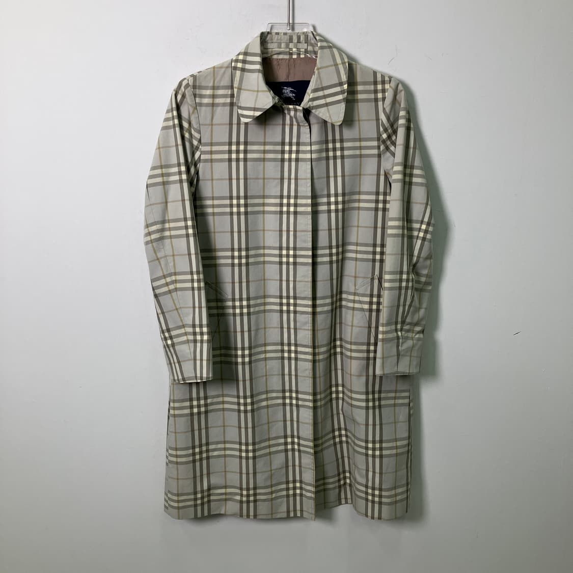 버버리 런던 체크 패턴 트렌치 코트  상품이미지1