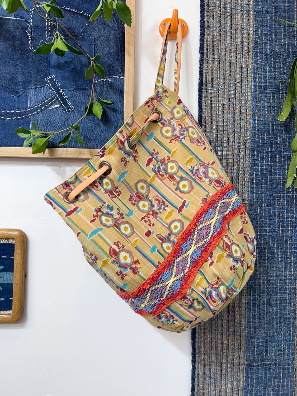 Flower Children bag  Drawstring Tote/Sho 상품이미지9