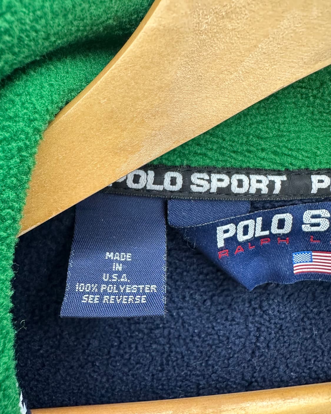 (L)90'S 폴로스포츠 USA 후리스자켓-M1162 상품이미지3