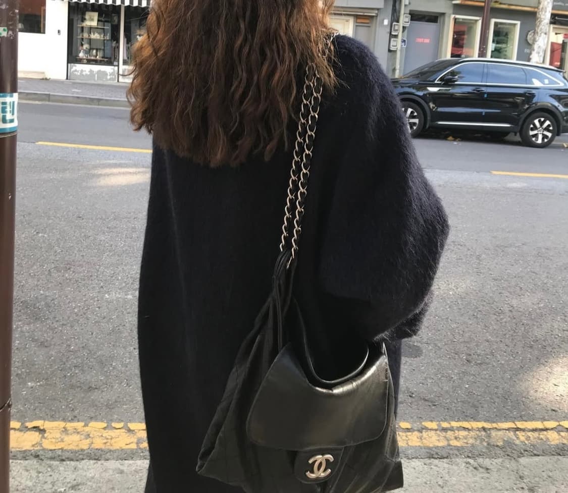 시엔느 알파카 코트 네이비 상품이미지3