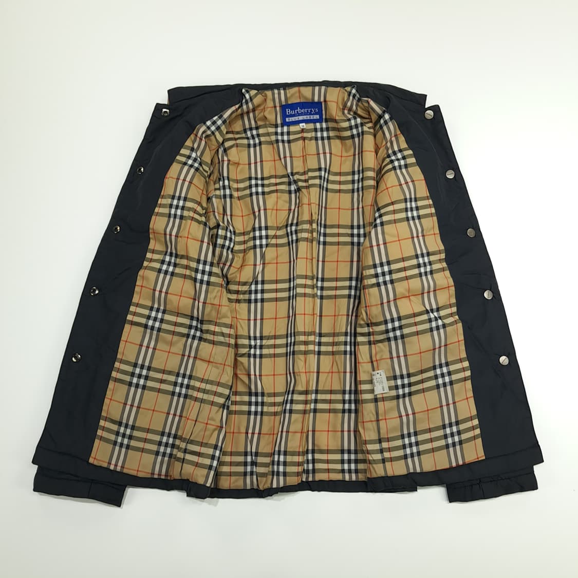 CN653W M 버버리 블루라벨 블랙 큐프라 패딩 자켓 상품이미지5