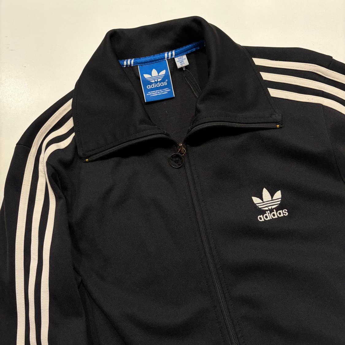 [105] 14s 아디다스 유로파 삼선 트랙탑 져지 블랙 B726 상품이미지3