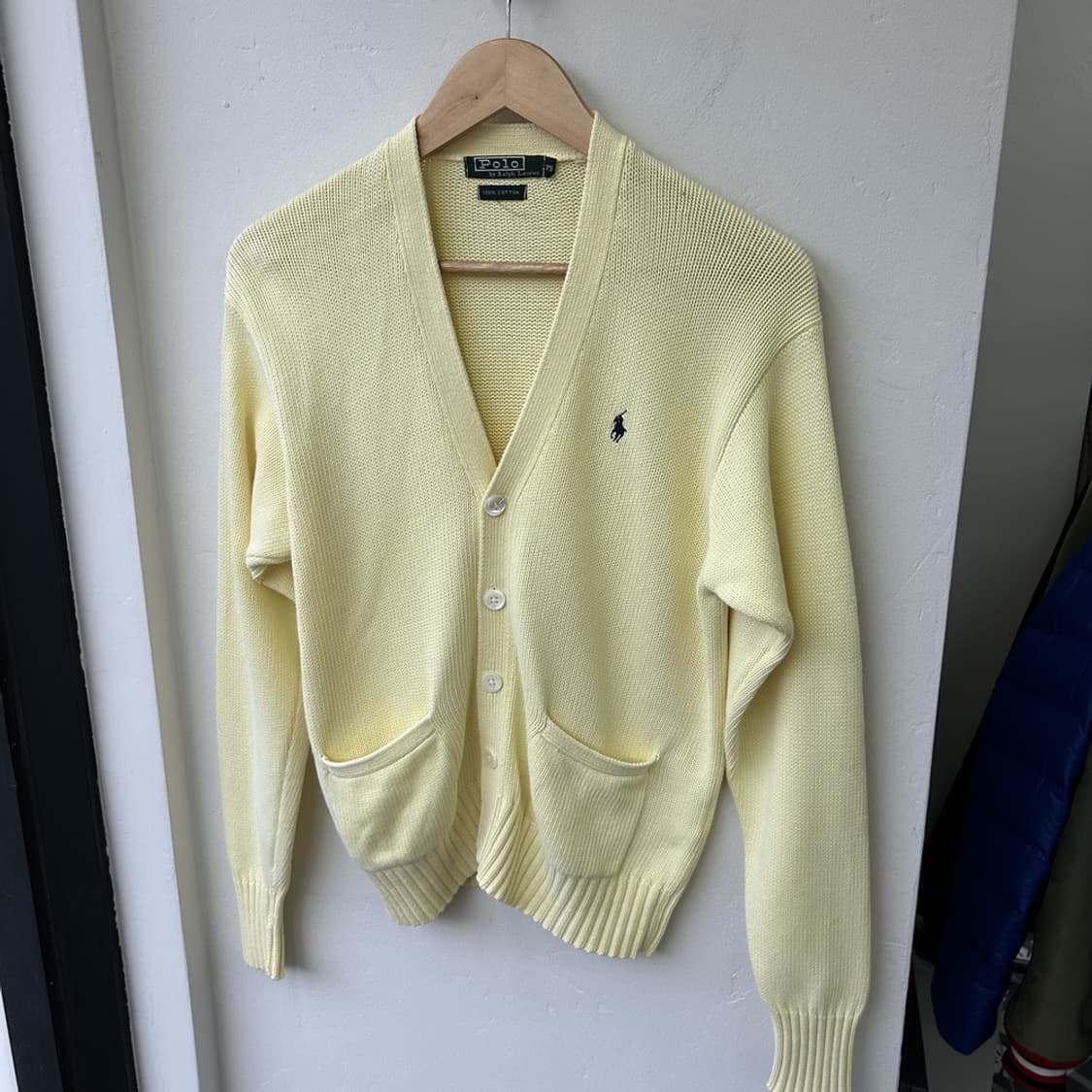 15992 - 폴로 랄프로렌 옐로우 가디건 상품이미지2