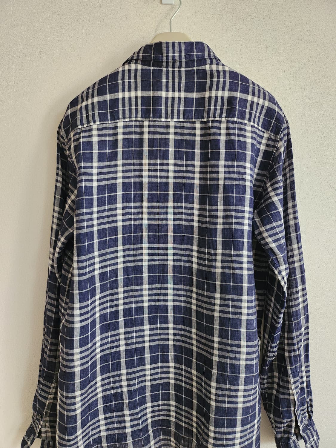 DKNY 린넨체크셔츠 (S 상품이미지2