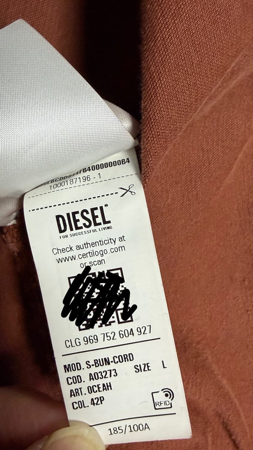 디젤 코듀로이 자켓 상품이미지3