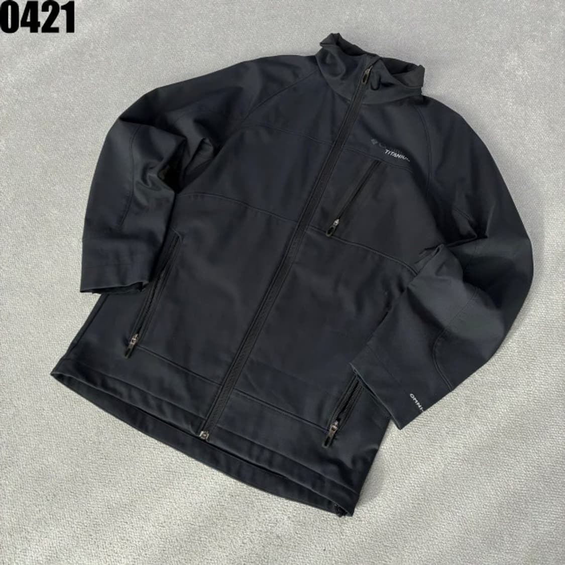 컬럼비아 티타늄 블랙 자켓 s 상품이미지1