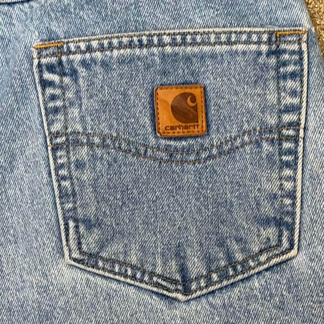 00s 미국 빈티지 칼하트 워크 청바지 데님팬츠 상품이미지8