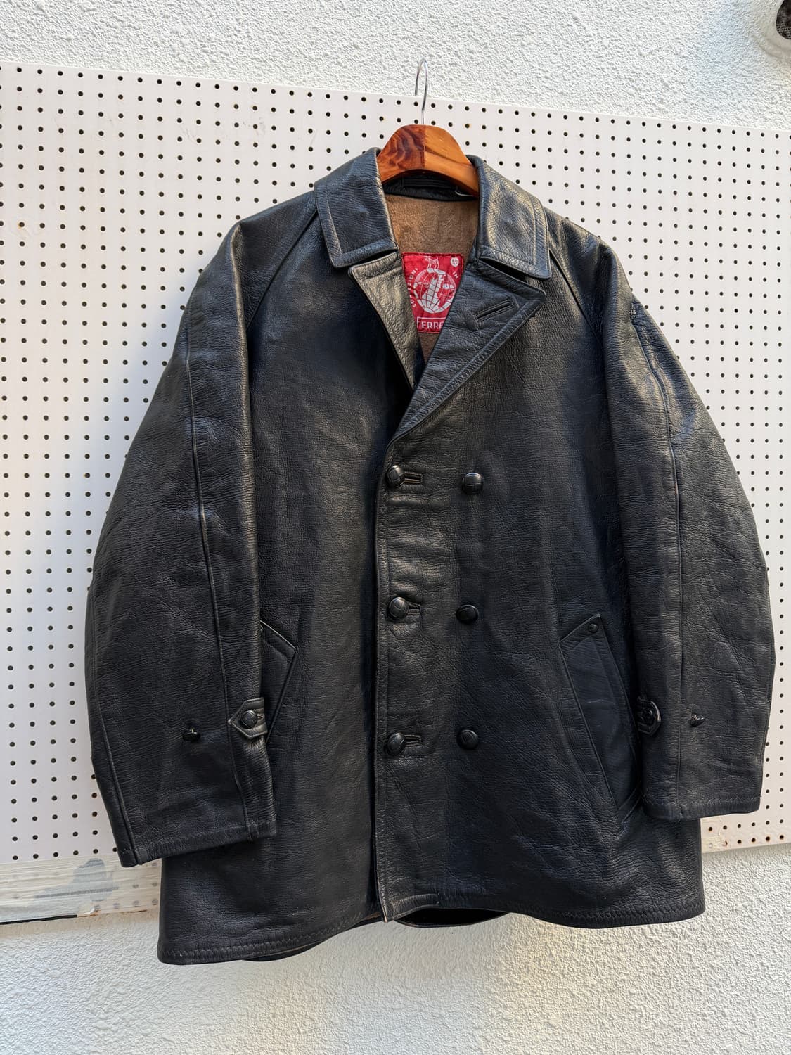 1940s A.FERRARI FRENCH MILITARY 빈티지카코트 상품이미지5