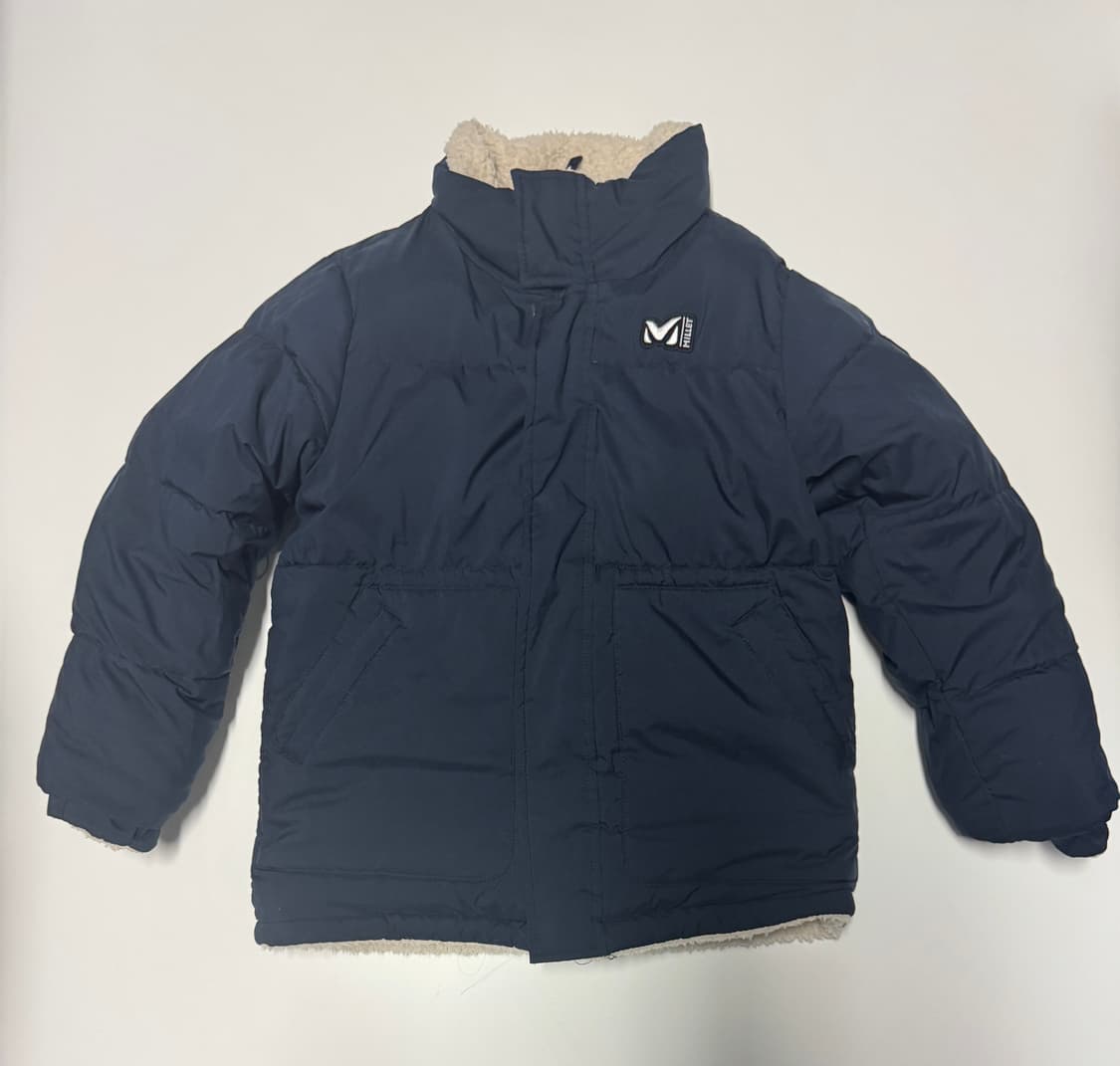 여성 밀레 리버시블 양면 플리스 패딩 S 키즈 150 상품이미지2