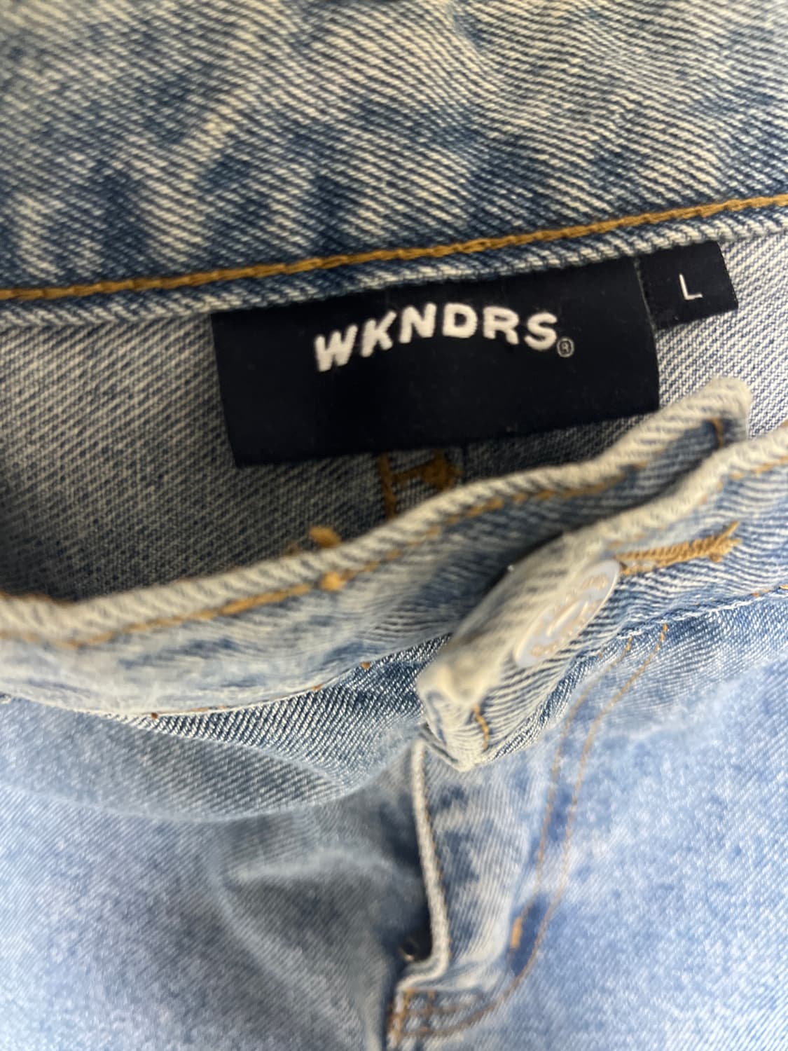 위캔더스 데님 워크팬츠(단종) L 상품이미지4