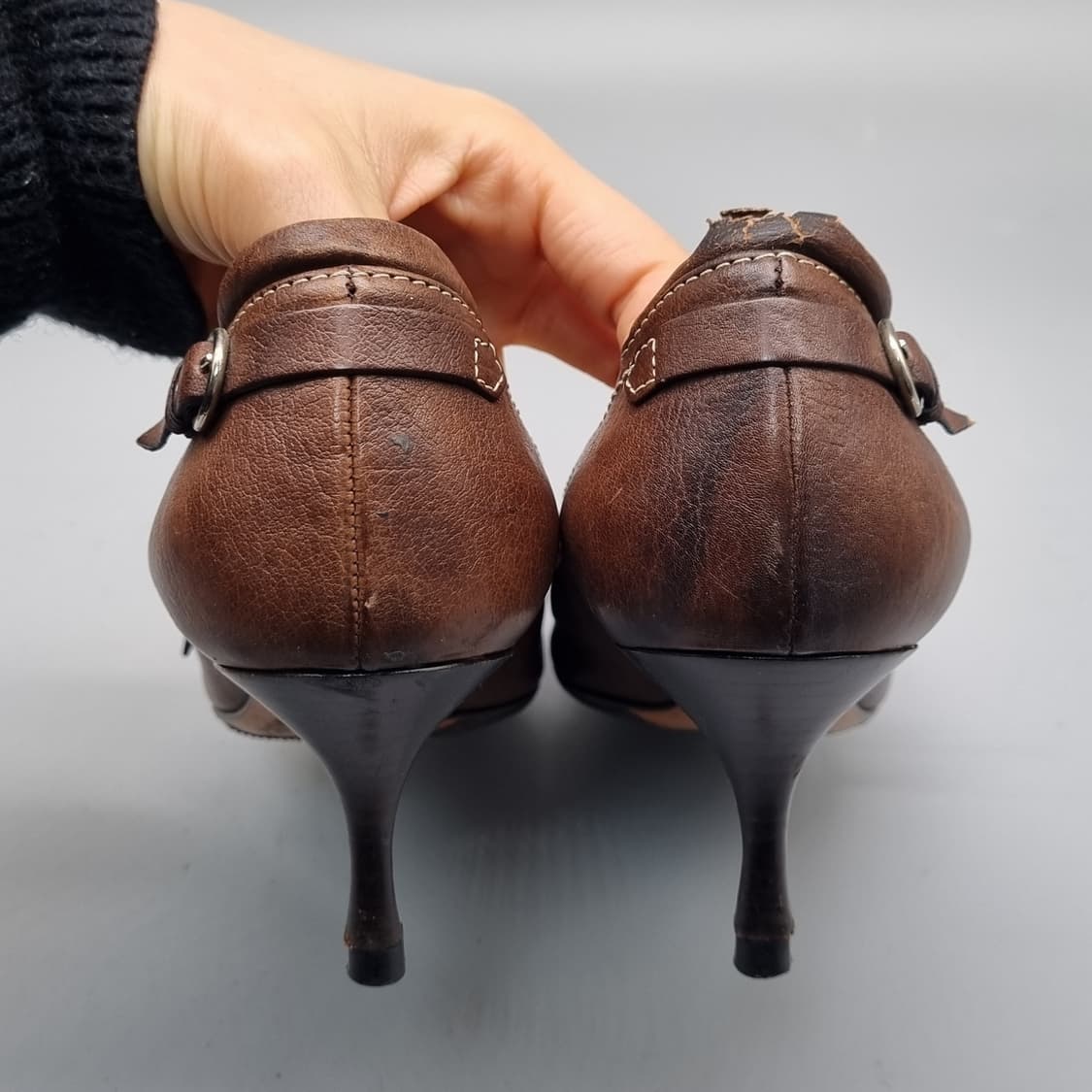 아테스토니 여성펌프스힐 36 230 굽6.5 상품이미지4